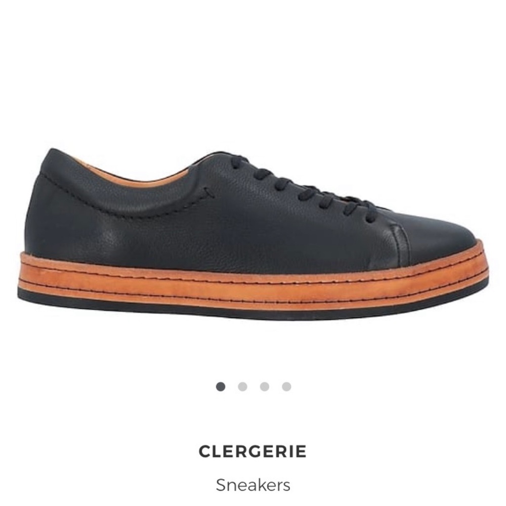 Clergerie Black Leather Sneakers – Size 39 - Picture 11 of 11